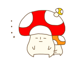 Saito of the mushroom sticker #10083107
