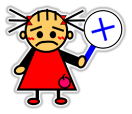 Ringo-chan loves an apple! 2 sticker #10083157