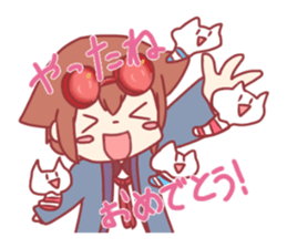 Tesla and the law of electrolysis! sticker #10084387