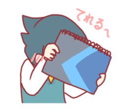 Tesla and the law of electrolysis! sticker #10084389