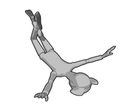 Strange koala doll sticker #10084736