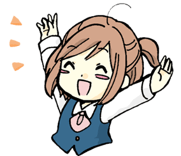 Office worker Ms. Tanabe sticker #10084817