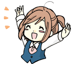 Office worker Ms. Tanabe sticker #10084817