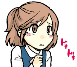 Office worker Ms. Tanabe sticker #10084828