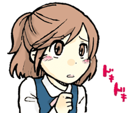 Office worker Ms. Tanabe sticker #10084828