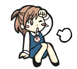 Office worker Ms. Tanabe sticker #10084835