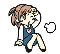 Office worker Ms. Tanabe sticker #10084835