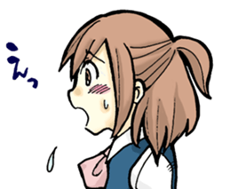 Office worker Ms. Tanabe sticker #10084843