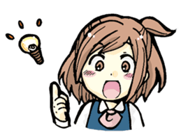 Office worker Ms. Tanabe sticker #10084848