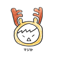 Kay in the costumes sticker #10085062
