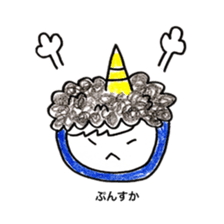 Kay in the costumes sticker #10085072
