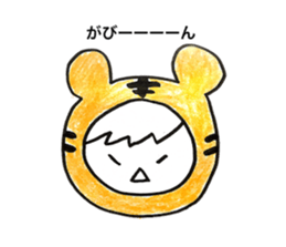 Kay in the costumes sticker #10085078