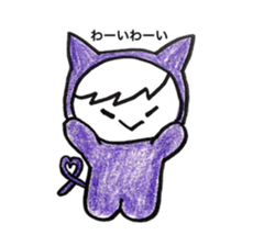 Kay in the costumes sticker #10085089