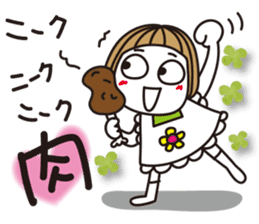 Bangs short girl vol.15 sticker #10085528