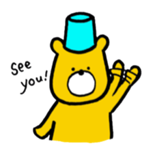 Baketsu Kuma sticker #10085579