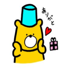 Baketsu Kuma sticker #10085580