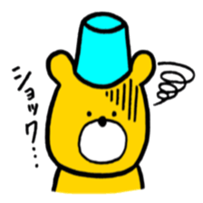 Baketsu Kuma sticker #10085584