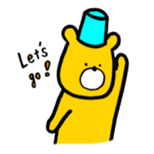 Baketsu Kuma sticker #10085593