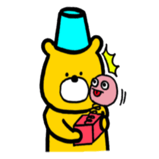 Baketsu Kuma sticker #10085603