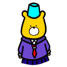 Baketsu Kuma sticker #10085608