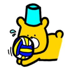 Baketsu Kuma sticker #10085613