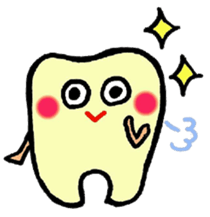 Teeth and Tooth decay fungus etc sticker #10085936