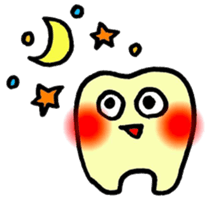 Teeth and Tooth decay fungus etc sticker #10085950