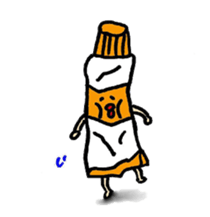 Teeth and Tooth decay fungus etc sticker #10085953