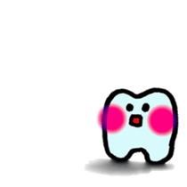 Teeth and Tooth decay fungus etc sticker #10085961