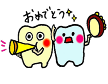 Teeth and Tooth decay fungus etc sticker #10085962