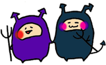 Teeth and Tooth decay fungus etc sticker #10085967