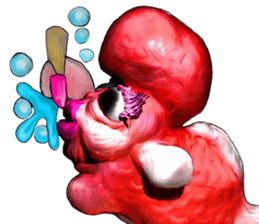 Flowerhorn sticker #10088498