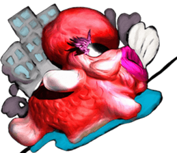 Flowerhorn sticker #10088523