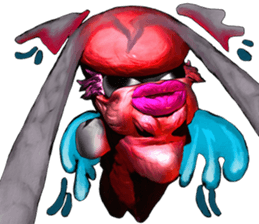 Flowerhorn sticker #10088528