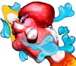 Flowerhorn sticker #10088529