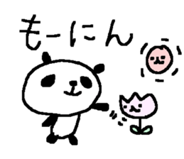 Spring Cute Panda stickers! sticker #10089296
