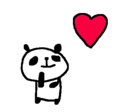 Spring Cute Panda stickers! sticker #10089323