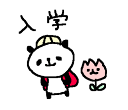 Spring Cute Panda stickers! sticker #10089330