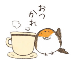 A LITTLE BIRD and WILD BIRDS sticker #10090984