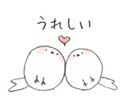 A LITTLE BIRD and WILD BIRDS sticker #10090989