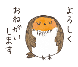 A LITTLE BIRD and WILD BIRDS sticker #10090999