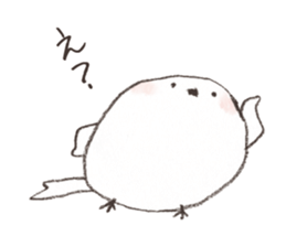 A LITTLE BIRD and WILD BIRDS sticker #10091003