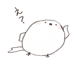 A LITTLE BIRD and WILD BIRDS sticker #10091003