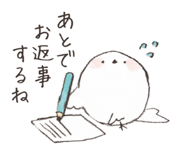 A LITTLE BIRD and WILD BIRDS sticker #10091004