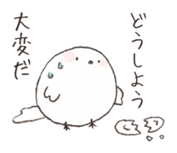 A LITTLE BIRD and WILD BIRDS sticker #10091009