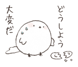 A LITTLE BIRD and WILD BIRDS sticker #10091009