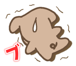 Friendly pig Sticker sticker #10091294