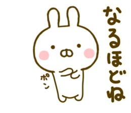 Rabbit Usahina Detective sticker #10092058