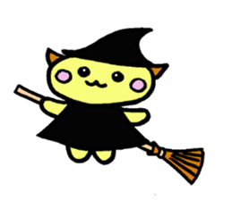 Large cat, and a small cat sticker #10092348