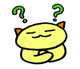 Large cat, and a small cat sticker #10092352